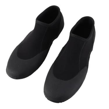 Imagem de aqxreight Botas de Mergulho de Neoprene 3mm Botas de Roupa de Mergulho Com Sola Antiderrapante para Esportes Aquáticos Respirável Antiderrapante Elástico Em e e de é Feito Com de Neoprene Super (#-7)