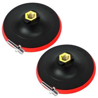 Imagem de Suporte de Borracha para Disco de Lixa Boina 115mm Aderente Com Adaptador | 02 Un