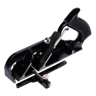 Imagem de Bothyi Plaina de madeira com fundo plano para acabamento, plaina de portátil para acabamento e alisamento, de ajustável, manual para artesãos.