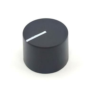 Imagem de Knob para Potenciômetro Proesi KP-021 com Parafuso para Eixo Liso Ou Estriado Até 6,3mm Bivolt Preto