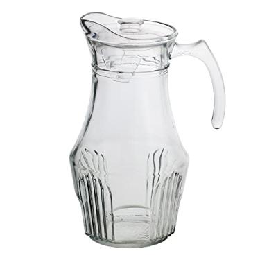 Imagem de Jarra De Vidro C/tampa De Plástico Dália 1,6l Lyor Transparente