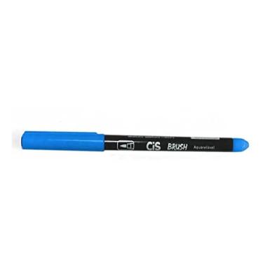 Imagem de Caneta Cis Brush Aquarelável Azul Claro 006