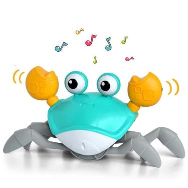 Imagem de Robô Caranguejo Fujão Brinquedo Indução Criança Bebê