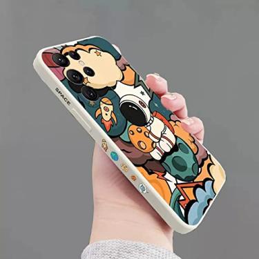 Imagem de Capa para samsung s23 ultra s22 plus s21 fe espaço astronauta capa de telefone para galaxy a14 a34 a54 a13 a33 a53 a32 a52 casos, 5, para a33 5g