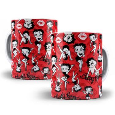 Imagem de Caneca Betty Boop Desenho Porcelana Personalizada Modelo 2 - Tio da Ca