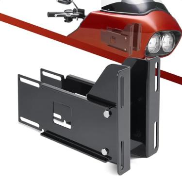 Imagem de Drytuns Suporte de carenagem frontal para Harley Touring Road Glide 1998-2013, kit de suporte de carenagem interna de motocicleta de aço ajustável