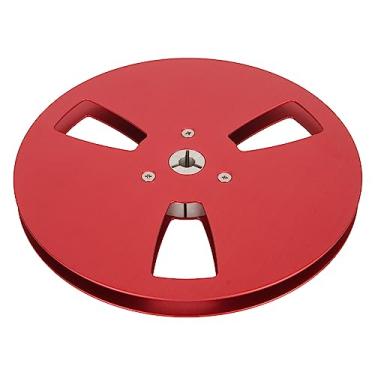 Imagem de Carretel de Cabo de Extensão, Carretel de Fita Vazio de 1/4 7 Polegadas Carretel de Cabo Elétrico Com 3 Furos Orifícios de Carretel Aberto Carretel de Captação de Som para