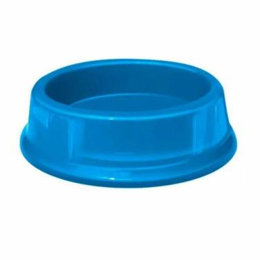 Imagem de Comedouro Plastico para Gatos Azul - Furacão Pet