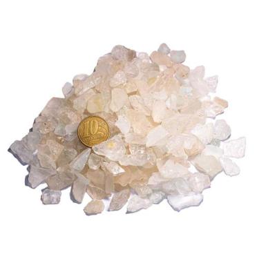 Imagem de Topázio Branco 5 a 10mm 200g Bruto Natural Pedra de 2025 - CristaisdeC