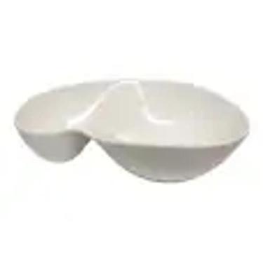 Imagem de Petisqueira em Melamina Branca 28X19cm - Bestifer