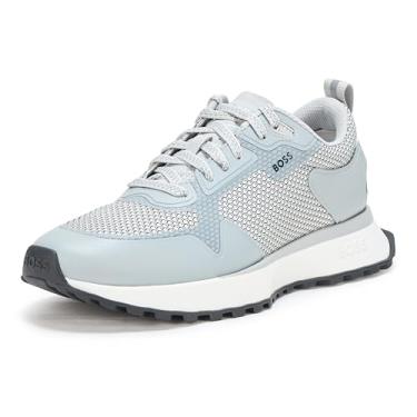 Imagem de BOSS Tênis masculino Big Logo Mesh Mix com cadarço, Cintura alta, 41