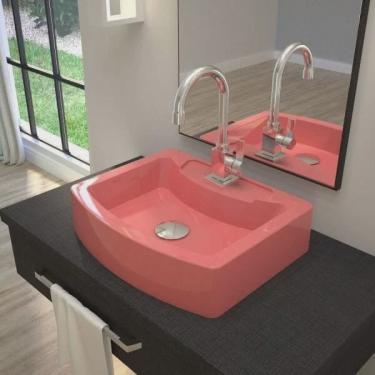 Imagem de Cuba para Banheiro RT41W Retangular Aria Compace