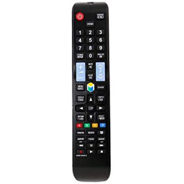 Imagem de Controle remoto de substituição AA59-00581A aplicável para Samsung LED LCD TV UN32EH4500 UN46ES6100F UN32EH5300 UN40EH5300F UN40ES6100F UN46EH5300F UN32EH5300FXZA UN46ES6111 50F UN4 6ES7500F
