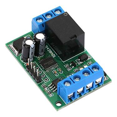 Imagem de 12V 1 Canal RS485 Modbus RTU Módulo de relé Multifuncional Serial Controlador PLC para Automação Residencial