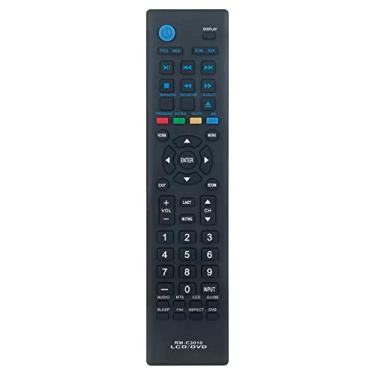 Imagem de Beyution Controle remoto de substituição RM-C3010 adequado para JVC TV DVD Combo LT-32DE74 LT32DE74 824520016 82-4520016