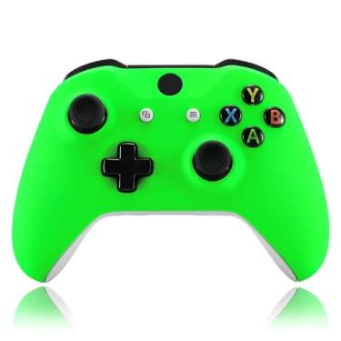 Imagem de eXtremeRate Placa frontal verde neon para controle Xbox One X S modelo 1708 – controle não incluído