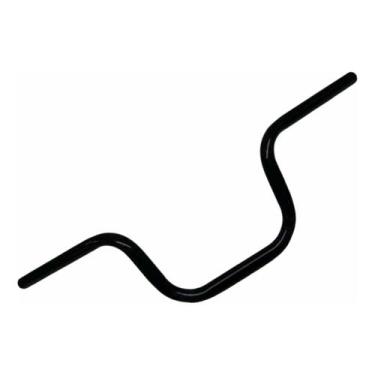 Imagem de Guidão Tipo Cg Motoboy Bike Preto C/ Suporte Frontal Mesa - APS