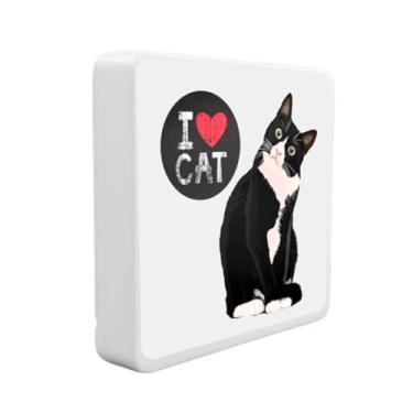 Imagem de Luminária Box Slim I Love Cat USB