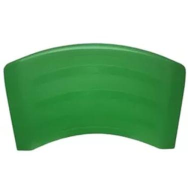 Imagem de Encosto Plástico Iso Max Verde para Cadeiras Escritório – Anatômico em Polipropileno e Elastômero Home Gourmet