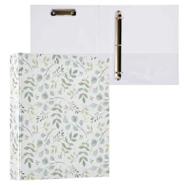 Imagem de Fichários redondos com folhas de 3 cm para prancheta de plantas, 3 anéis, para escritório, escola, material de trabalho, pasta de arquivos, documentos, capacidade de 200 folhas, fácil de abrir