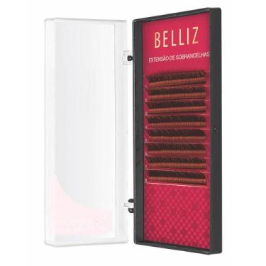 Imagem de Cílios para Alongamento de Sombrancelha Belliz - 010 Castanho Médio, 1