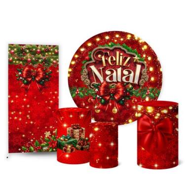 Imagem de Trio Capas Cilindro + Painel Redondo + Lateral Natal - Fadrix, K2NAT00