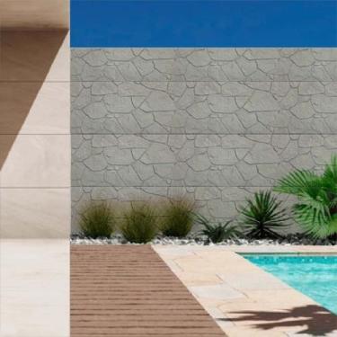 Imagem de Revestimento de Parede Pedra Leve Decorativa Moledo cor Espada de Meta