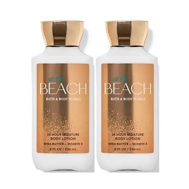 Imagem de Loção Bath & Body Works At The Beach 240 ml - pacote com 2