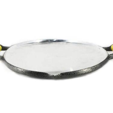 Imagem de Chapa Disco Arado Alumínio Fundido Craqueada Alça Madeira - DIVIFORTE