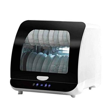 Imagem de Armário de limpeza de utensílios de mesa doméstico pequeno secador de ozônio de alta temperatura conjunto de chá armário de limpeza de xícara de chá adequado para cozinha