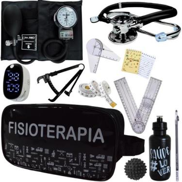 Imagem de Kit Fisioterapia Maleta Goniometro Martelo Buck Completo - Love Saude,