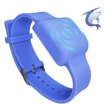 Imagem de TEE-TEA Pulseira magnética de dissuasão de tubarões – Pulseira repelente de tubarões para surfe, mergulho, mergulho com snorkel, natação e esportes aquáticos no oceano | Dispositivo portátil