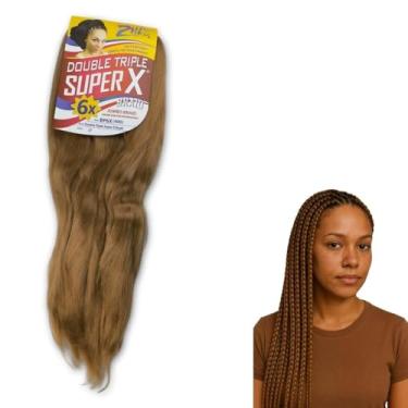 Imagem de Jumbo Jumbão Super X 400g Cabelo Sintético Para Tranças Box Braid Cor 27