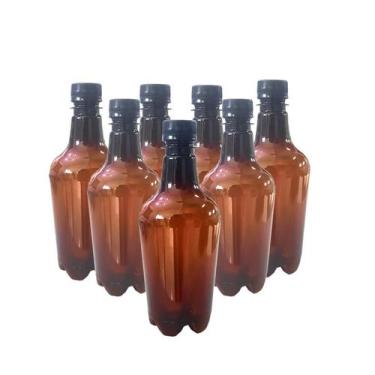 Imagem de Growler Pet 500 ml  Ambar - Pack com 20 - Cia da Breja