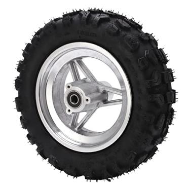 Imagem de KIMISS Pneu a Vácuo para Scooter Elétrica 90/65-6,5 Pneu de Borracha Antiderrapante Off-road Com Cubo de Aço Inoxidável para Maior Segurança e Conforto Em Todos Os Terrenos