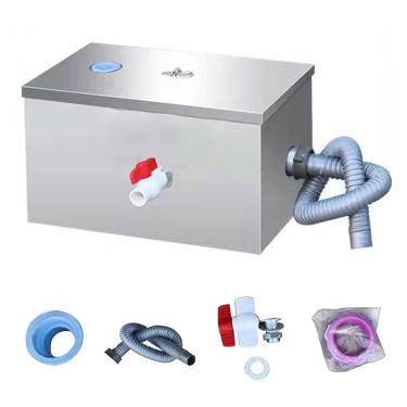 Imagem de Armadilha De Gordura, Armadilha De Gordura Sob A Pia Para Restaurante Sob A Pia, Café, Cozinha Comercial Doméstica, Máquina De Lavar Louça, 25 * 25 * 30cm/10 * 10 * 12in