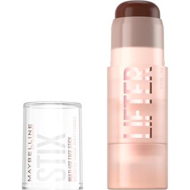 Imagem de Maybelline Bastão facial multiuso Lifter Stix - contorno, bronzeador, corretivo e bastão de base, bastão de maquiagem facial cremoso multifuncional com óleo de semente de cranberry, 1 unidade