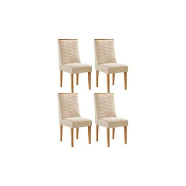 Imagem de Kit 4 Cadeiras Cozinha Maldivas