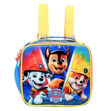 Imagem de Lancheira Térmica Patrulha Canina Escolar Meninos - Xeryus, Azul