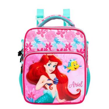 Imagem de Lancheira Escolar Térmica Princesa Ariel Original Disney
