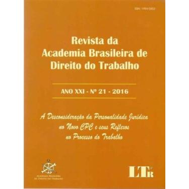 Imagem de Revista Academia Bras. Dto.trab. - Ano Xxi-n.21/16 - LTR EDITORA, 3
