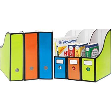 Imagem de Porta-arquivos SimpleHouseware Magazine 6 peças, Color, 6