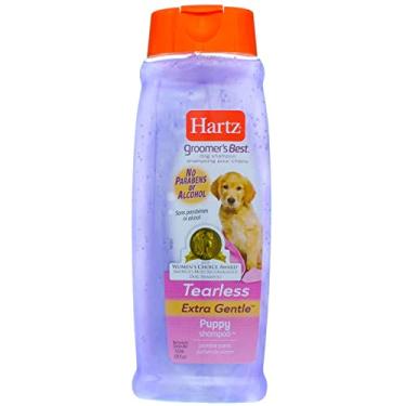 Imagem de Melhor xampu para filhotes de cachorro da Hartz Groomer, aroma de jasmim, 453 ml