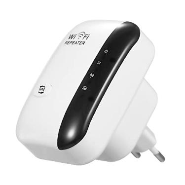 Imagem de Moniss Amplificador de Sinal WiFi 300M Repetidor WiFi Sem Fio Extensor de Alcance WiFi com 2 Antenas Internas para Home Office Branco Plug UE