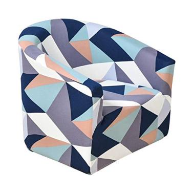 Imagem de homozy Coberturas Para Cadeiras De Banheira Poltrona Elástica Para Sofá Individual Capa Capa Deslizante, Colorido