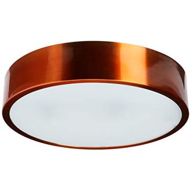 Imagem de Plafon Redondo 3 Lâmpadas E27 Pantoja & Carmona, 60w 220v Cobre