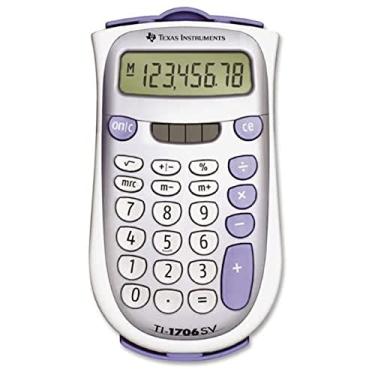 Imagem de Calculadora de função padrão Texas Instruments 1706SV/FBL/2L1, Cinza, 1 Pack