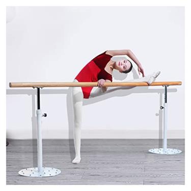 Imagem de Ballet Barre Barra de balé portátil com ventosa, haste de extensão de ventosa para estúdio de dança doméstica, pode suportar um peso de 300 kg (Size : 2.5M/8.2FT)