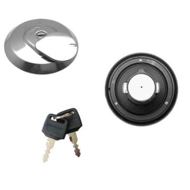 Imagem de Tampa Tanque Combustível Inox Honda Bros 125/150 Magnetron