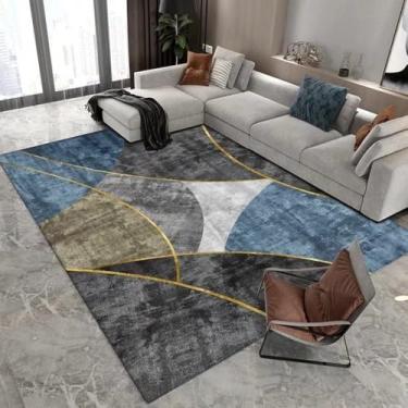 Imagem de Tapete para sala de estar, decoração de quartos, tapetes geométricos, tapete de cabeceira para quarto, sofá para casa, mesa de chá, tapete lateral, flanela 6.200 x 300 cm 78,7 x 118 pol.